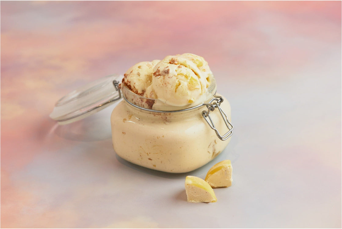 Lotus Cheesecake Ice Cream Jars