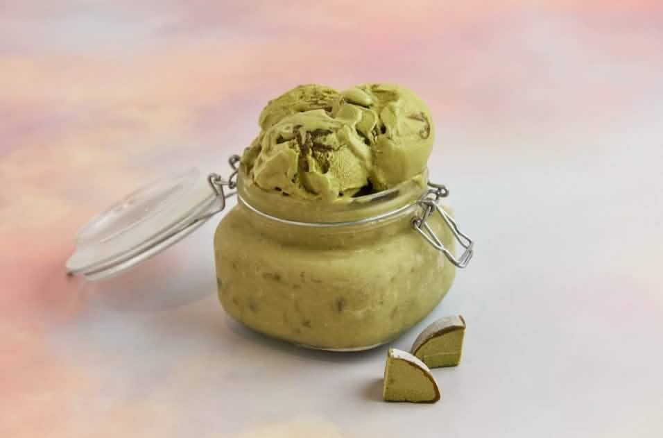 Matcha Green Tea Ice Cream Jars