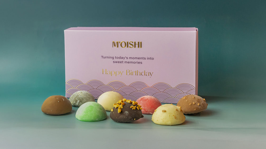 Happy Birthday Box - 16 Pieces Mochi Ice Cream