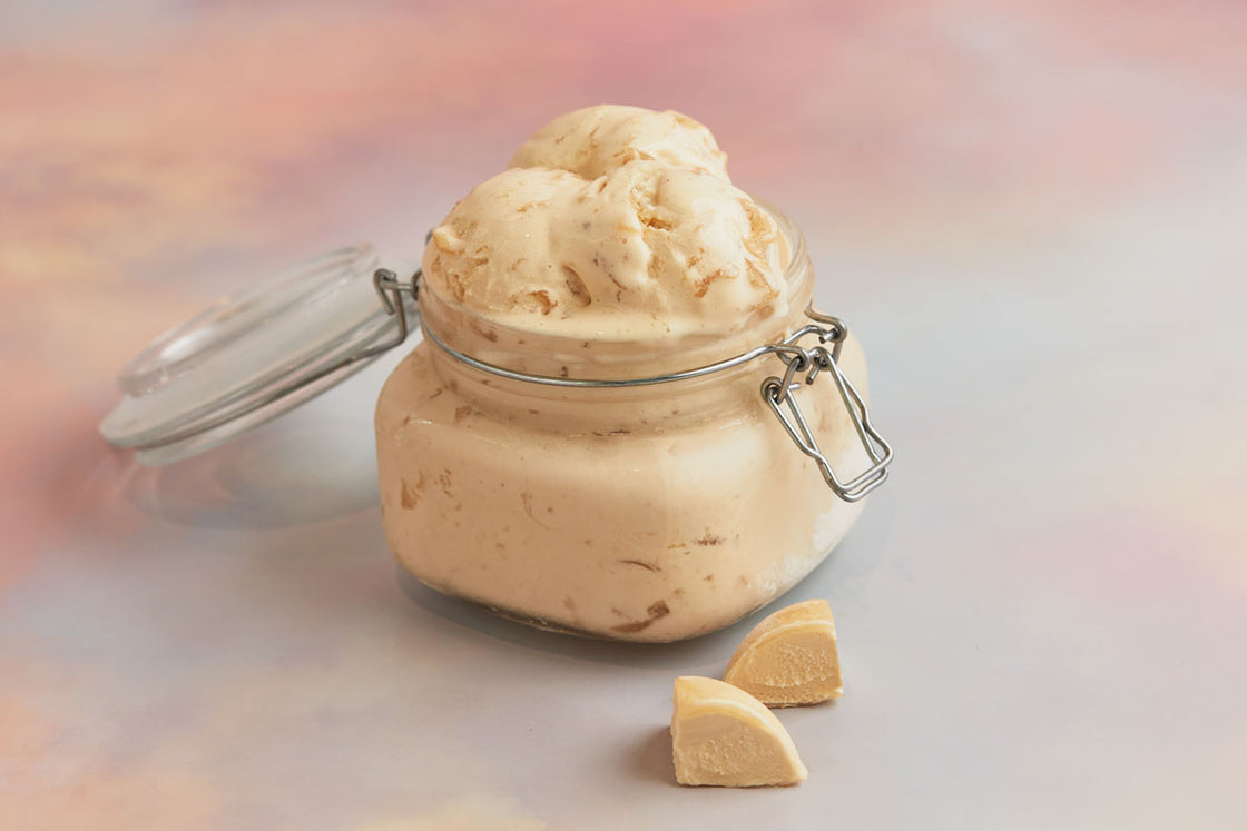 Salted Caramel Ice Cream Jars