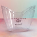A fiber based plastic bucket - MOISHI ice bucket for Perfect and stylish Ice Containers