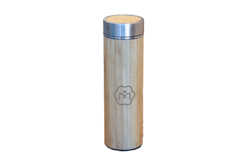 Moishi Bamboo Thermos- Sip in style & eco frendly- your mochi ice cream shop nearby
